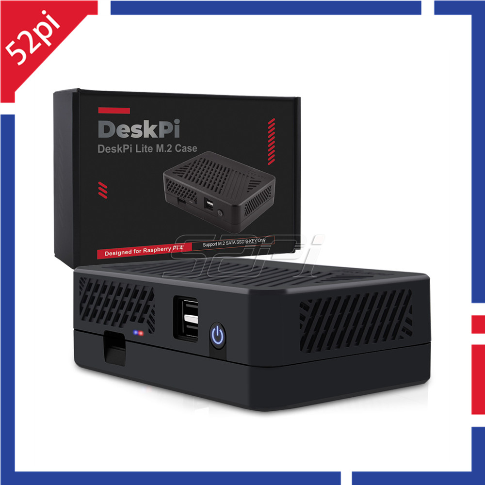 Deskpi Super6C - حافظة 52Pi DeskPi Lite NAS مع