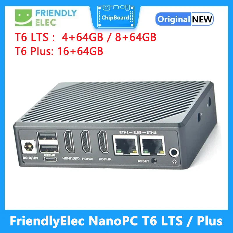لوحة تطوير FriendlyElec NanoPC - مراجعة Nanopc T6 16Gb وسعره