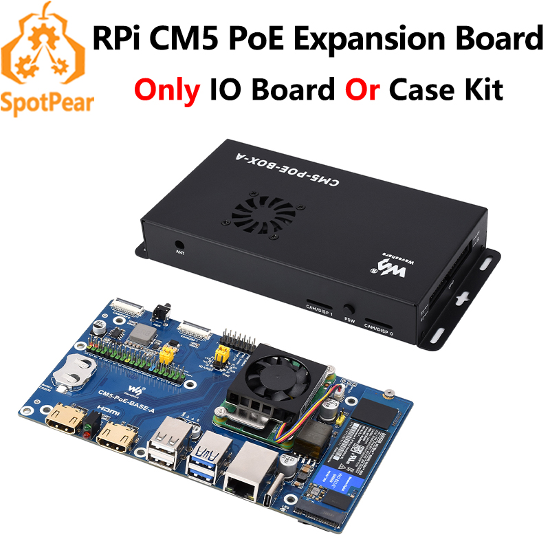 وحدة حساب Raspberry Pi 5 PoE B - مراجعة Deskpi Super6C وسعره
