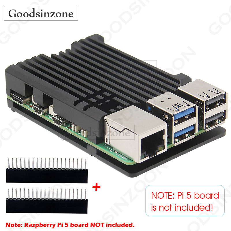 حافظة Raspberry Pi 5 من الألوم - مراجعة Raspberry Pi 5 8Gb وسعره